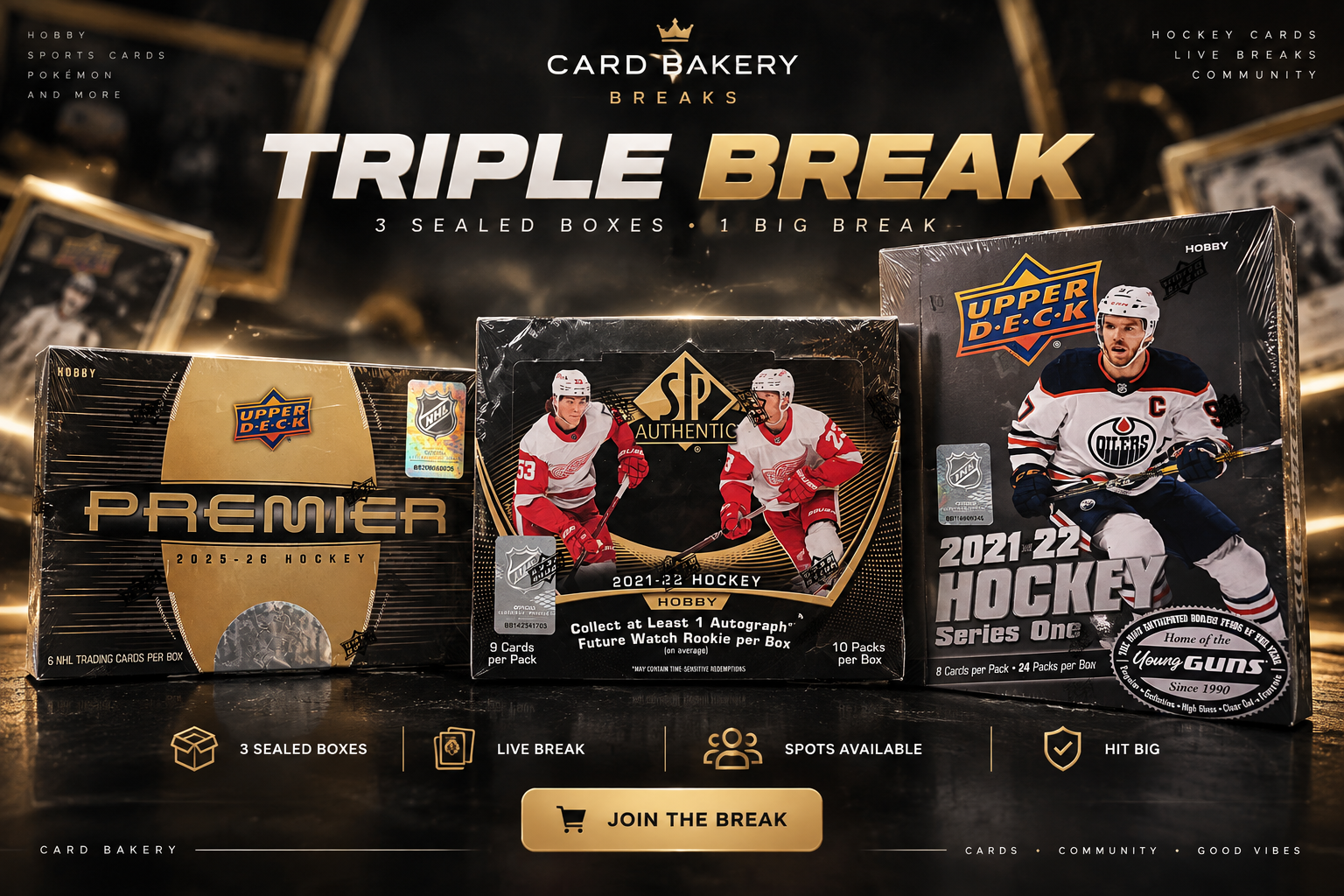 Break #001 — Mixer de 3 boîtes en team random